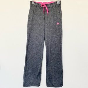 ❗️SOLD❗️Adidas Sweatpants in Gray/Pink Sz XS